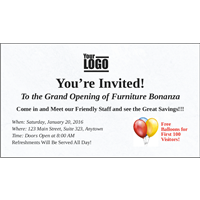 Invitation, Note Cards (Easy)