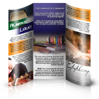 Brochures 8.5" x 11"