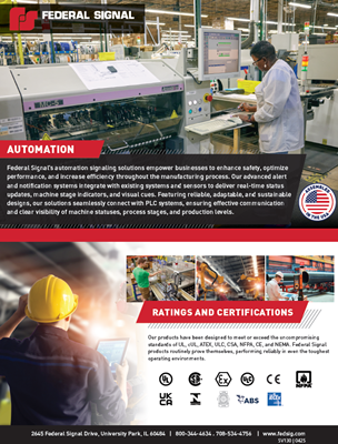 SV130 Automation Vertical Flyer