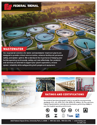 SV110FR WasteWater Vertical Flyer (Canada)