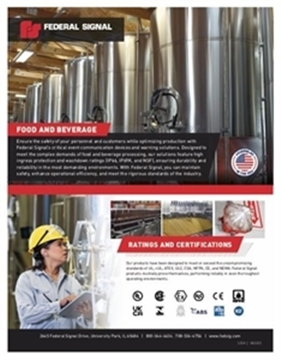 S254 Food and Beverage Vertical Flyer