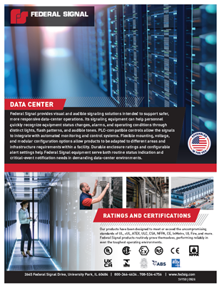 SV150 Data Center  Vertical Flyer