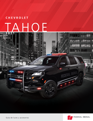M406ES Chevy Tahoe Police Lights and Sirens Brochure (Spanish)