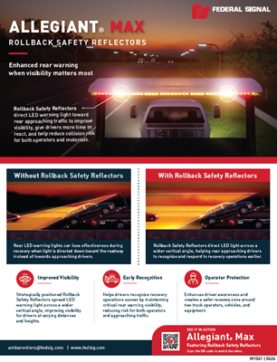 M1041 Allegiant Max Light Bar Flyer